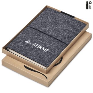 Okiyo Rika Recycled PET Felt A5 Soft Cover Notebook